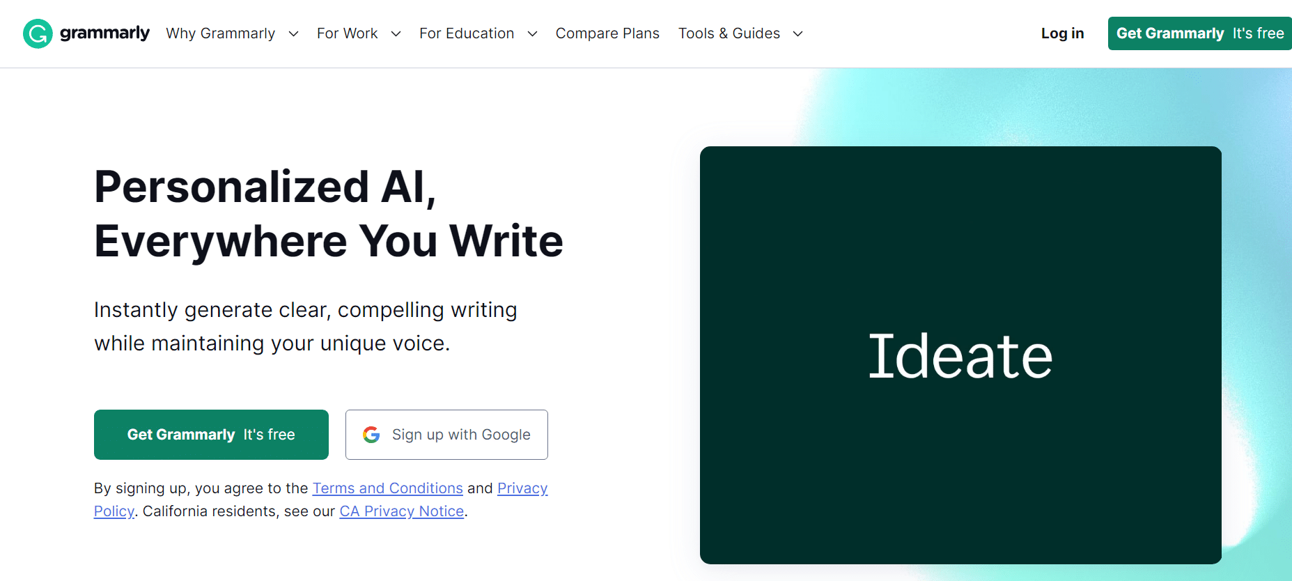 Grammerly AI Tool